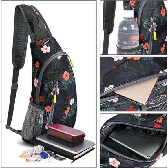 Sling Bags Men Shoulder Backpack Small Cross Body Chest Sling Backpack - Picture 2 of 6